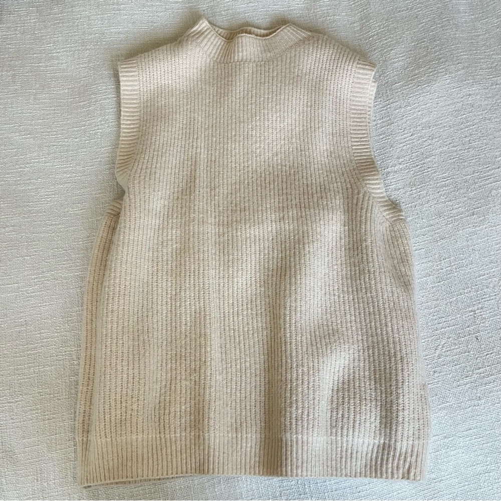 Cream Sweater Vest